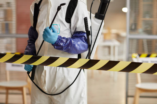 Professional Hoarding Cleanup technician working in March Air Reserve Base, CA